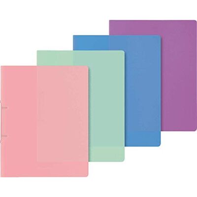 BRUNNEN Baier & Schneider Classeur à anneaux Format A4-16 mm 2 anneaux (4 couleurs assorties) (1 pièce) BRUNNEN Baier & Schneider Classeur à anneaux Format A4-16 mm 2 anneaux (4 couleurs assorties) (1 pièce)