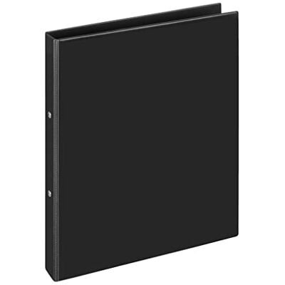 VELOFLEX Classeur à anneaux Comfort 1144080 Format A4-248 x 318 x 28 mm En PVC Noir VELOFLEX Classeur à anneaux Comfort 1144080 Format A4-248 x 318 x 28 mm En PVC Noir