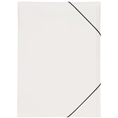 Pagna 21638–02 à élastique PP 3 rabats, A3 Blanc Pagna 21638–02 à élastique PP 3 rabats, A3 Blanc
