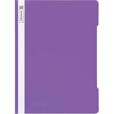 BRUNNEN Chemise en plastique A4 avec film PVC Violet BRUNNEN Chemise en plastique A4 avec film PVC Violet