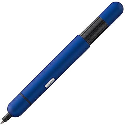 Lamy pico imperialblue stylo à bille Stylo de poche innovant en un clic en taille réelle corps en métal et largeur de trait M avec recharge compacte M 22 en noir Lamy pico imperialblue stylo à bille Stylo de poche innovant en un clic en taille réelle corps en métal et largeur de trait M avec recharge compacte M 22 en noir