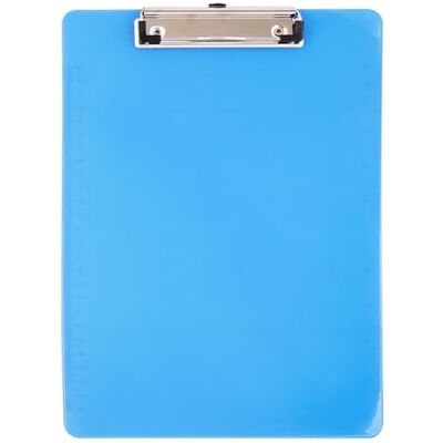 D.RECT Porte-bloc A4 en plastique au format DIN A4, clip à suspendre, pince pour ranger le papier, pour bureau, cuisine et atelier, transparent D.RECT Porte-bloc A4 en plastique au format DIN A4, clip à suspendre, pince pour ranger le papier, pour bureau, cuisine et atelier, transparent