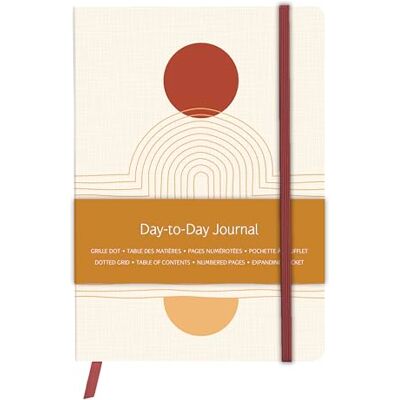 Clairefontaine 116079C Day-to-Day Journal A5 14,8x21 cm 192 Pages Dot Motifs Géométriques Couleurs Chaleureuses Poche Marque-page Elastique Terracotta 2 visuels, livraison aléatoire Clairefontaine 116079C Day-to-Day Journal A5 14,8x21 cm 192 Pages Dot Motifs Géométriques Couleurs Chaleureuses Poche Marque-page Elastique Terracotta 2 visuels, livraison aléatoire