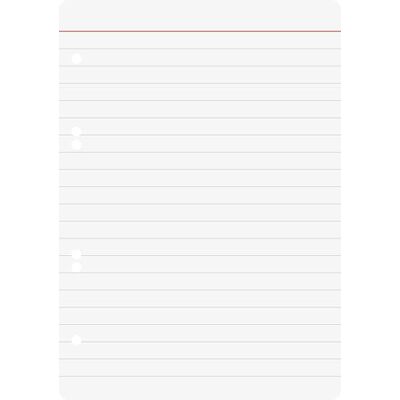 BRUNNEN Baier schneider-insert ringbucheinlage &classeur, format a5, 70 g/m ²-plusieurs-feuilles lignées-couleur: blanc 100 blat BRUNNEN Baier schneider-insert ringbucheinlage &classeur, format a5, 70 g/m ²-plusieurs-feuilles lignées-couleur: blanc 100 blat