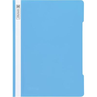 BRUNNEN 102011032 A4 Carnet de notes en PVC transparent Bleu clair BRUNNEN 102011032 A4 Carnet de notes en PVC transparent Bleu clair