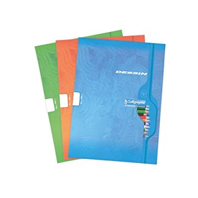 Calligraphe 7554Cpack Lot de 10 Cahiers de Dessin (une Marque de Clairefontaine) 24x32 cm 48 Pages Unies Blanches Papier Dessin 120 g Couverture Carte Couleurs Aléatoires Calligraphe 7554Cpack Lot de 10 Cahiers de Dessin (une Marque de Clairefontaine) 24x32 cm 48 Pages Unies Blanches Papier Dessin 120 g Couverture Carte Couleurs Aléatoires