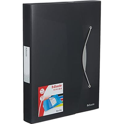 Esselte 624049 Classeur à projets VIVIDA Dos 40 mm DIN A4 Noir Esselte 624049 Classeur à projets VIVIDA Dos 40 mm DIN A4 Noir