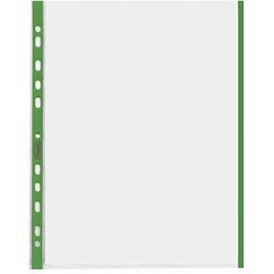 Favorit 100460031 – Enveloppes transparentes, perforées universelles, 21 x 29,7 cm, vert Favorit 100460031 – Enveloppes transparentes, perforées universelles, 21 x 29,7 cm, vert
