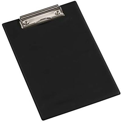 Viquel Porte bloc A5 avec pince en métal pour tenir les documents Noir Viquel Porte bloc A5 avec pince en métal pour tenir les documents Noir