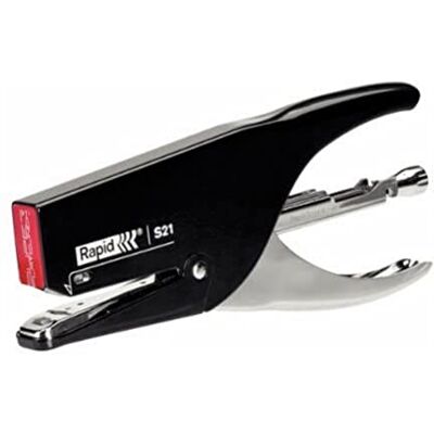Rapid SuperFlatClinch Supreme S21 Pince agrafeuse 30 feuilles Noir Rapid SuperFlatClinch Supreme S21 Pince agrafeuse 30 feuilles Noir