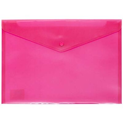 Grafoplás 04871254-Sobre plastique format folio rose Grafoplás 04871254-Sobre plastique format folio rose