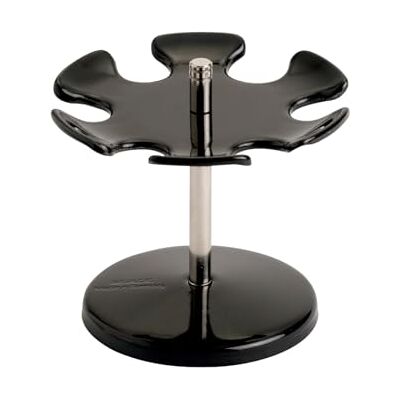 MAUL Porte Tampon Ronds 11 x 10 x 11 cm, Organiseur Bureau pour 6 Tampons, Plateau Rotatif avec Socle 8, 5 cm, Porte Tampon en Métal, Rangement Bureau pour le Bureau et l'Étagère, Noir MAUL Porte Tampon Ronds 11 x 10 x 11 cm, Organiseur Bureau pour 6 Tampons, Plateau Rotatif avec Socle 8, 5 cm, Porte Tampon en Métal, Rangement Bureau pour le Bureau et l'Étagère, Noir