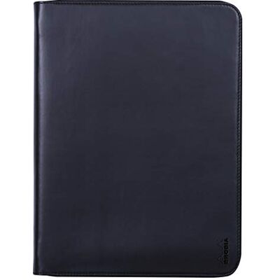 Rhodia 168116C Conférencier Porte-Documents Noir pour Bloc-Notes et Cahiers A4 ou A4+ Dimensions Fermé 25,5x34 cm Pochette pour Tablette Simili Cuir Premium Rhodia 168116C Conférencier Porte-Documents Noir pour Bloc-Notes et Cahiers A4 ou A4+ Dimensions Fermé 25,5x34 cm Pochette pour Tablette Simili Cuir Premium