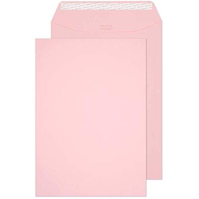 Blake Creative Colour C4 229 x 324 mm 120 g/m² Enveloppes Pochettes Bande Adhésive (63401P) Rose Layette Boîte de 10 Blake Creative Colour C4 229 x 324 mm 120 g/m² Enveloppes Pochettes Bande Adhésive (63401P) Rose Layette Boîte de 10