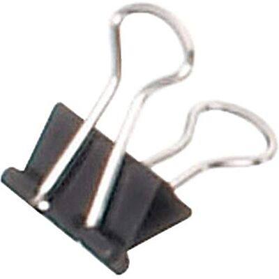MAUL Pinces papier noir y® Lot de 12 13 mm pour dossiers maintien sûr jusqu’à 40 feuilles, ordre immédiat, poignées rabattables, format compact MAUL Pinces papier noir y® Lot de 12 13 mm pour dossiers maintien sûr jusqu’à 40 feuilles, ordre immédiat, poignées rabattables, format compact