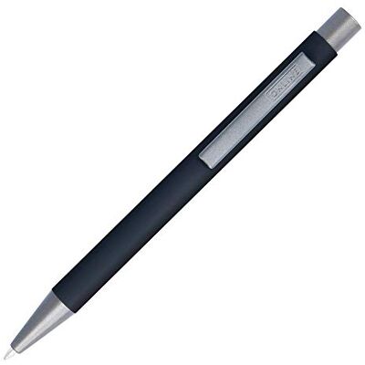 Online stylo à bille Soft Metal │ stylo-bille rétractable en aluminium │ avec surface"soft-touch" │ recharge remplaçable │ encre noire │ cadeau parfait, couleur noir 21730/3D 1 Stück (1er Pack) Online stylo à bille Soft Metal │ stylo-bille rétractable en aluminium │ avec surface"soft-touch" │ recharge remplaçable │ encre noire │ cadeau parfait, couleur noir 21730/3D 1 Stück (1er Pack)