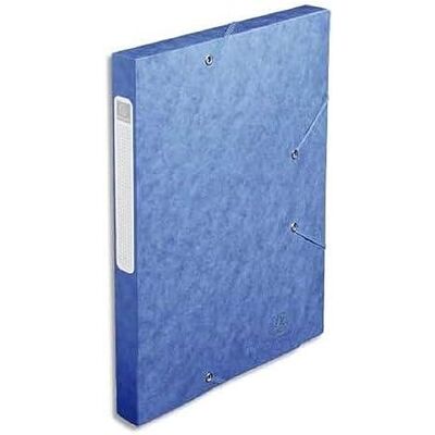 EXACOMPTA Boîtes de rangement (en carton manille format A4) Rücken 25 mm bleu EXACOMPTA Boîtes de rangement (en carton manille format A4) Rücken 25 mm bleu
