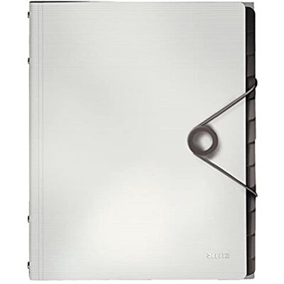 Leitz 45701001 Carpeta clasificador SOLID PP 12 separadores DIN A4 color blanco Leitz 45701001 Carpeta clasificador SOLID PP 12 separadores DIN A4 color blanco