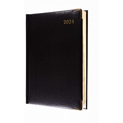 Collins Debden Classic Agenda semainier 2024 compact (rendez-vous) – Planificateur d'entreprise et organisateur – Janvier à décembre 2024 – Semainier – Noir – 1270 V 99–24 Collins Debden Classic Agenda semainier 2024 compact (rendez-vous) – Planificateur d'entreprise et organisateur – Janvier à décembre 2024 – Semainier – Noir – 1270 V 99–24