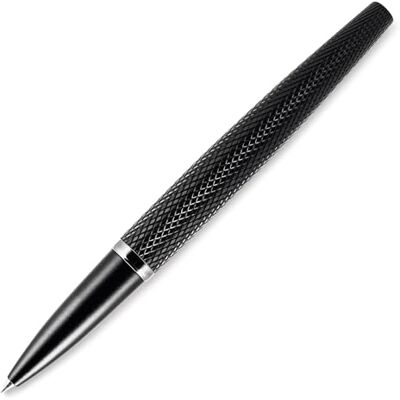 DIPLOMAT Viper Stylo roller noir guilloché Corps en aluminium Durable et élégant Garantie 5 ans DIPLOMAT Viper Stylo roller noir guilloché Corps en aluminium Durable et élégant Garantie 5 ans