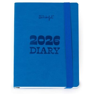 Mr. Wonderful Agenda Pocket 2026 Semainier petit format Bleu Mr. Wonderful Agenda Pocket 2026 Semainier petit format Bleu