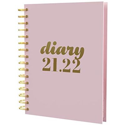 Collins Scandi Agenda journalier mi-année 2021/22 Rose Format A5 Collins Scandi Agenda journalier mi-année 2021/22 Rose Format A5