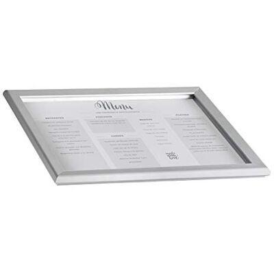 LACOR Porte Menu Exterieur A3 Aluminium LACOR Porte Menu Exterieur A3 Aluminium