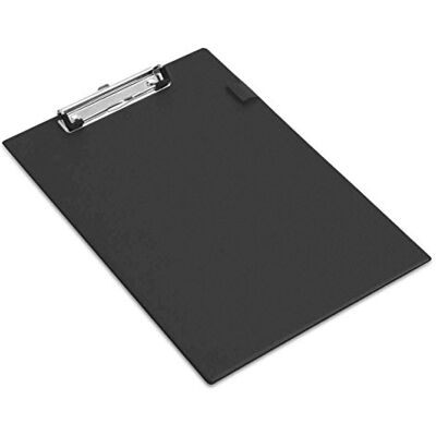 Rapesco Porte-Bloc Standard A4 Papier Ministre Recouvert en PVC (Lot de 10) Noir Rapesco Porte-Bloc Standard A4 Papier Ministre Recouvert en PVC (Lot de 10) Noir
