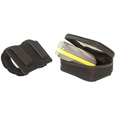 OJ – M068 – Porte Telepass (badge télépéage italien) pour poignet ou guidon de moto/scooter – Étui pour dispositif électronique – Fixation Velcro OJ – M068 – Porte Telepass (badge télépéage italien) pour poignet ou guidon de moto/scooter – Étui pour dispositif électronique – Fixation Velcro