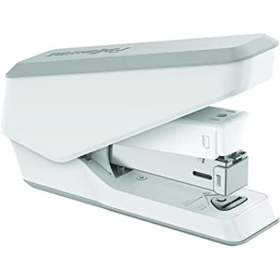 Fellowes nietmachine LX840 EasyPress met Microban, half strip, 25 blad, wit Fellowes nietmachine LX840 EasyPress met Microban, half strip, 25 blad, wit
