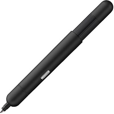 Lamy Stylo à bille pico black Stylo de poche innovant en un clic en taille réelle corps en métal et largeur de trait M avec recharge compacte M 22 en noir Lamy Stylo à bille pico black Stylo de poche innovant en un clic en taille réelle corps en métal et largeur de trait M avec recharge compacte M 22 en noir