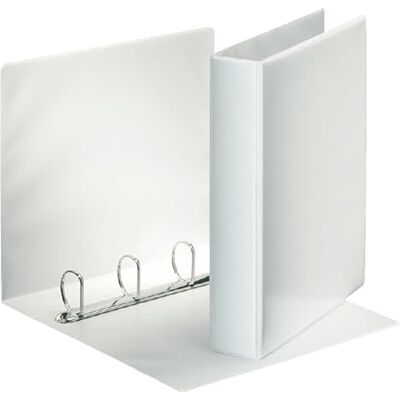 Esselte Panorama Ring Binders Deluxe, PVC White 4 x 30 mm Classeur à anneaux Blanc Esselte Panorama Ring Binders Deluxe, PVC White 4 x 30 mm Classeur à anneaux Blanc