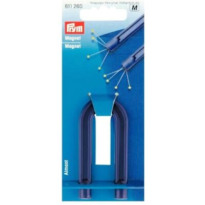Prym 42199 Aimant de couturière pour Epingle Plastique Bleu 3,5 x 7 x 0,02 cm Prym 42199 Aimant de couturière pour Epingle Plastique Bleu 3,5 x 7 x 0,02 cm