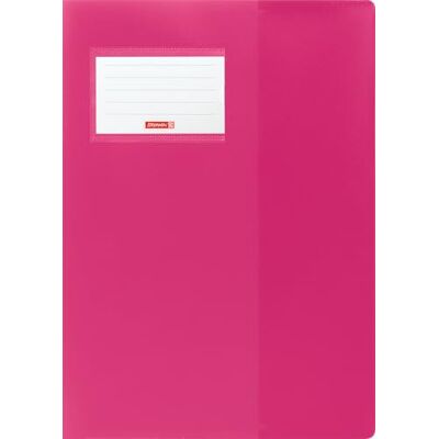 BRUNNEN FACT!pp Protège-cahier 215 x 308 mm, format A4, rose BRUNNEN FACT!pp Protège-cahier 215 x 308 mm, format A4, rose