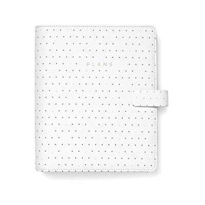 Filofax Moonlight Organiseur A5 Blanc 2026 Filofax Moonlight Organiseur A5 Blanc 2026