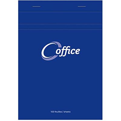 Calligraphe 15855C Un Lot de 5 Blocs Office Agrafés en Tête Bleus (une Marque de Clairefontaine) A5 14,8x21 cm 100 Feuilles Petits Carreaux Papier 56 g Couverture Semi Enveloppante Calligraphe 15855C Un Lot de 5 Blocs Office Agrafés en Tête Bleus (une Marque de Clairefontaine) A5 14,8x21 cm 100 Feuilles Petits Carreaux Papier 56 g Couverture Semi Enveloppante