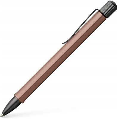 Faber-Castell 140584 Hexo Stylo à bille, bronze, 1 pièce Faber-Castell 140584 Hexo Stylo à bille, bronze, 1 pièce