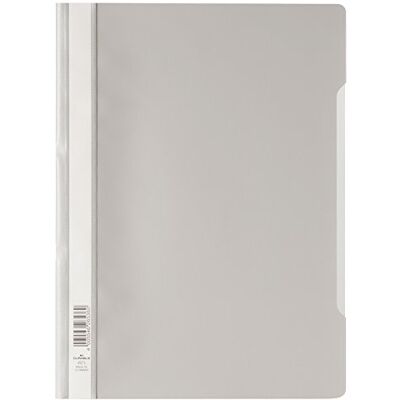 Durable 257310 Dossier PP à couverture Transparent Gris Durable 257310 Dossier PP à couverture Transparent Gris