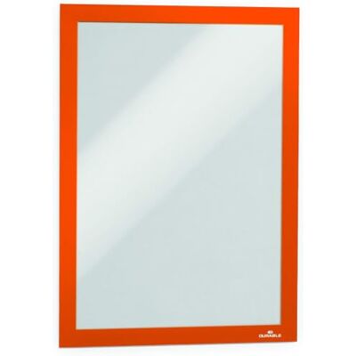 Durable 488209 Duraframe Boîte de 10 Cadres d'Affichages Repositionnables A4 Orange Durable 488209 Duraframe Boîte de 10 Cadres d'Affichages Repositionnables A4 Orange