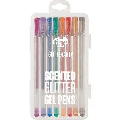 Stylos gel pailletés parfumés Tinc - Pack de 8 Stylos gel pailletés parfumés Tinc - Pack de 8