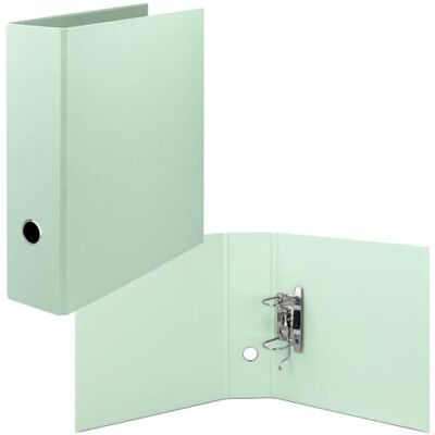 Rössler Papier S.O.H.O. 1317452650 Classeur DIN A4 avec mécanisme à levier, largeur de dos 85 mm, menthe, 1 pièce Rössler Papier S.O.H.O. 1317452650 Classeur DIN A4 avec mécanisme à levier, largeur de dos 85 mm, menthe, 1 pièce