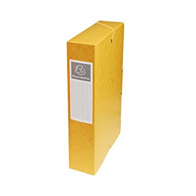 EXACOMPTA Boite de classement exabox en carte lustree nature future dos de 60mm 24x32cm pour a4 EXACOMPTA Boite de classement exabox en carte lustree nature future dos de 60mm 24x32cm pour a4