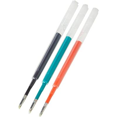 Filofax Lot de 3 recharges de stylos effaçables (Pack Mix) Filofax Lot de 3 recharges de stylos effaçables (Pack Mix)