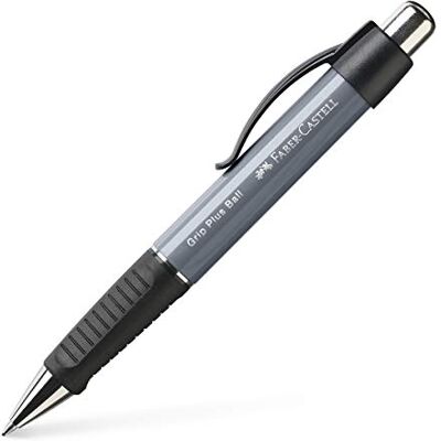Faber-Castell Grip Plus Ball 140789 Stylo-bille Dureté M Gris (stone grey) Faber-Castell Grip Plus Ball 140789 Stylo-bille Dureté M Gris (stone grey)