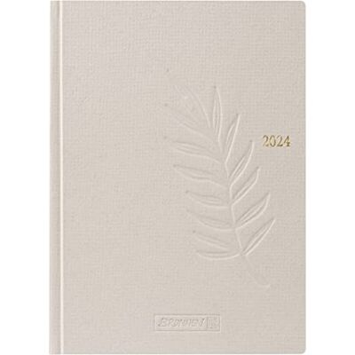 BRUNNEN Wochenkalender, Taschenkalender, 2024, Modell 731, Naturkarton, hanf: 2 Seiten = 1 Woche, Blattgröße 10 x 14 cm BRUNNEN Wochenkalender, Taschenkalender, 2024, Modell 731, Naturkarton, hanf: 2 Seiten = 1 Woche, Blattgröße 10 x 14 cm