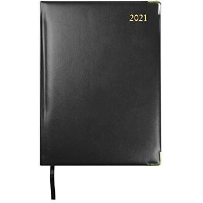Collins Classic Manager Agenda semainier 2021 Noir 1210V.99-21 Collins Classic Manager Agenda semainier 2021 Noir 1210V.99-21