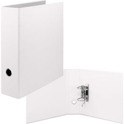 Rössler SOHO Classeur DIN A4 Classeur A4 large Classeur à anneaux Classeur à anneaux large avec trou de préhension Avec mécanisme à levier 320 x 285 x 85 mm 1 pièce Couleur : blanc Rössler SOHO Classeur DIN A4 Classeur A4 large Classeur à anneaux Classeur à anneaux large avec trou de préhension Avec mécanisme à levier 320 x 285 x 85 mm 1 pièce Couleur : blanc