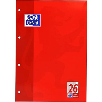 Oxford Bloc notes lycée professionnel A4 linéature 26 avec bords quadrillé 50 feuilles Oxford Bloc notes lycée professionnel A4 linéature 26 avec bords quadrillé 50 feuilles