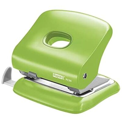 Rapid Perforateur 2 Trous FC30 Vert Clair Rapid Perforateur 2 Trous FC30 Vert Clair