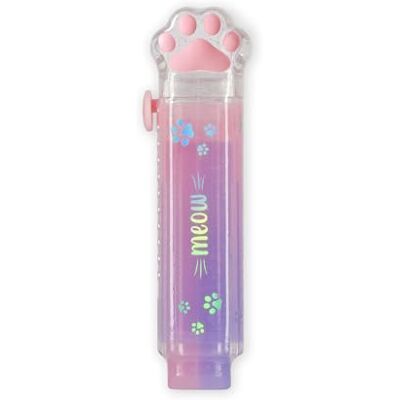 Legami Caoutchouc rétractable Meow, papeterie pour effacer crayons et crayons, gomme en forme de patte de chat, idéal pour l'école de bureau, idée cadeau mignonne, 2,5 x 9,2 x 1,5 cm, thème Kitty Legami Caoutchouc rétractable Meow, papeterie pour effacer crayons et crayons, gomme en forme de patte de chat, idéal pour l'école de bureau, idée cadeau mignonne, 2,5 x 9,2 x 1,5 cm, thème Kitty
